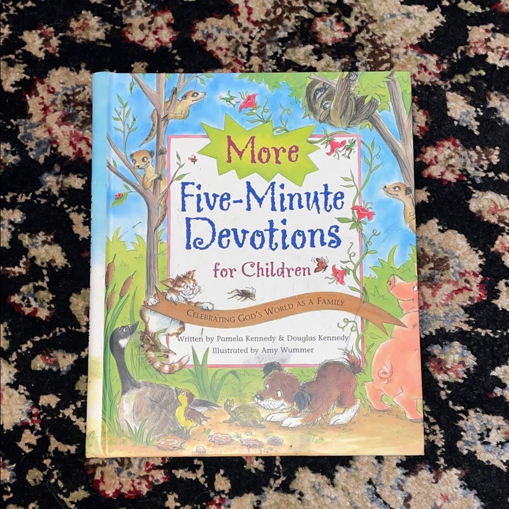 More Five-Minute Devotions for Children Book